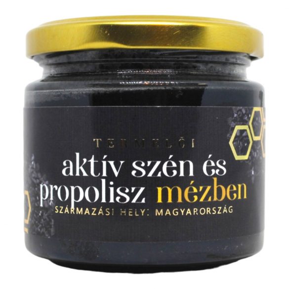 Aktivkohle und Propolis in Honig 230g