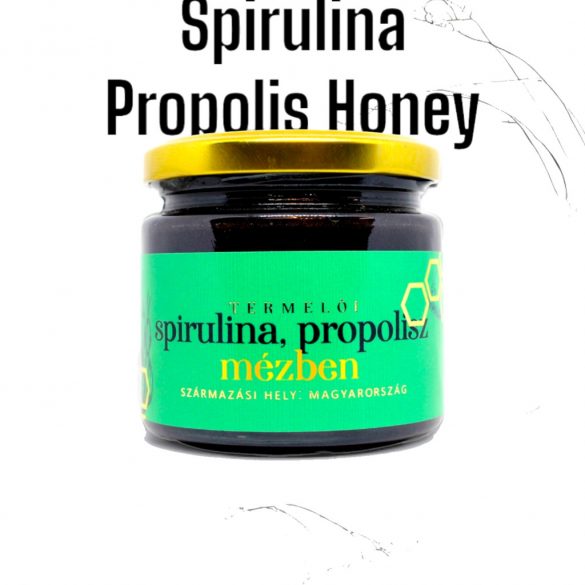 Spirulina, Propolis in Honig 230g